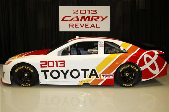 2013 nascar toyota camry revealed Toyota-120521trd10726